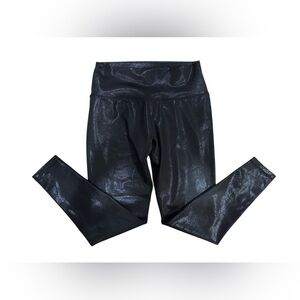 BuffBunny Shimmering Black Leggings